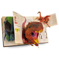 3D Pop-Up Dinosaur Book with Sea Creatures and Educational Facts, Hardcover
