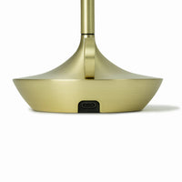 Portable Table Lamp with Romantic Candlelight Glow