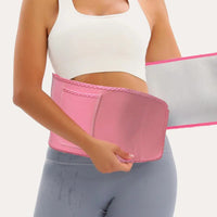 Sports Waist Trainer, Unisex Sweat Waist Trainer, Comfortable Sauna Sweat Belt, Fitness Waist Trainer, Waist Trimmer Cincher, Exercise Waistband, Workout Waistband, Sporty Waist Slimmer, Sports & Outdoor Accessories allveramart