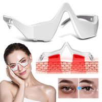 Wearable Eye Massager with Red Light and Four Massage Modes