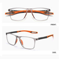 Progressive Reading Glasses with Blue Light Filter and Titanium Frame