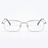 Progressive Multifocal Reading Glasses with Blue Light Filtering and Anti Glare Coating