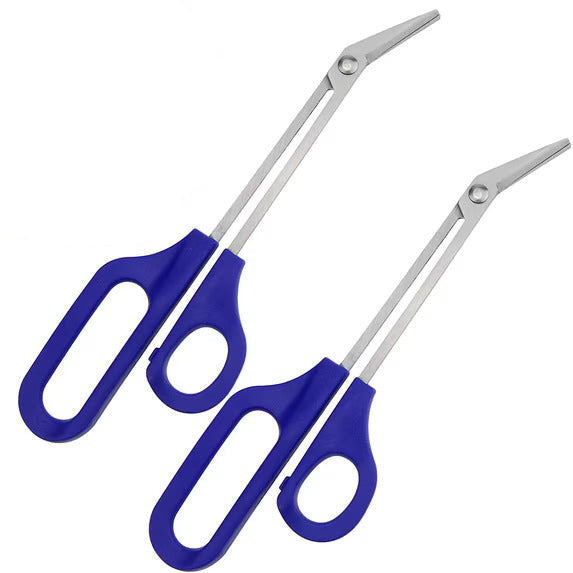 Long Reach Toe Nail Clippers and Scissors Set, High Leverage Grip