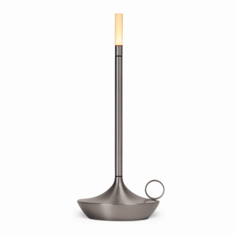 Portable Table Lamp with Romantic Candlelight Glow