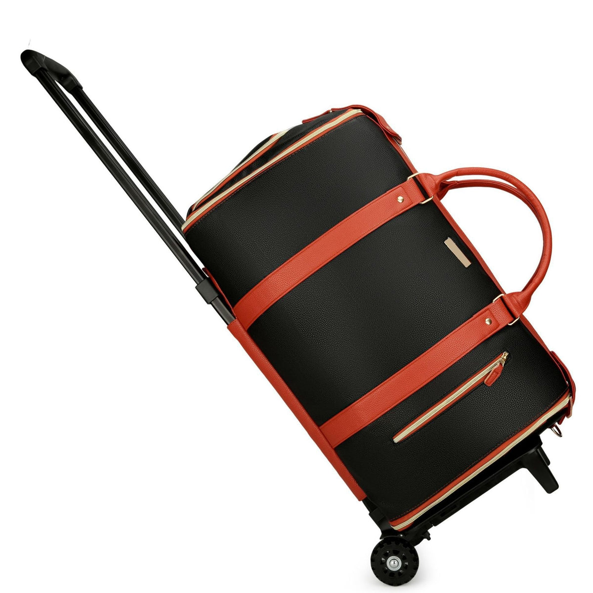Carry On Duffel Bag with Hanging Garment Section and Shoe Compartment, 60L