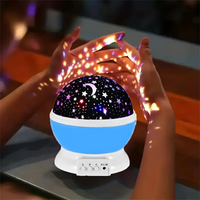 Calming Star Projector Night Light with Sky Projection and Music
