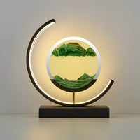 Sand Glow Sand Lamp with Remote Control and Dimmable Light