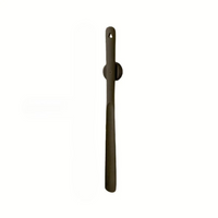 Extra Long Shoe Horn with Grip Handle and Heel Guide, 23.6 In
