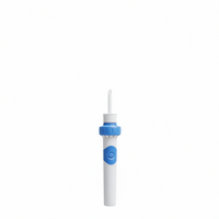 Electric Ear Cleaning Tool with Silicone Tip and Rechargeable Battery