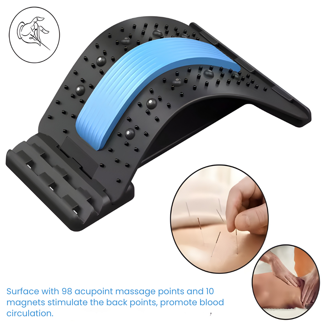 Lumbar Support Back Stretching Board for Yoga, Posture Support and Back Stretching