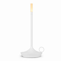 Portable Table Lamp with Romantic Candlelight Glow