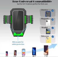 Truck Phone Mount with 360 Degree Rotation and Extended Reach Arm for Dashboards