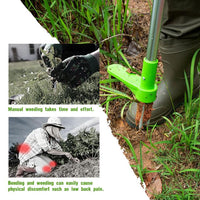 Standing Weed Puller with Triple Steel Claws and Foot Pedal