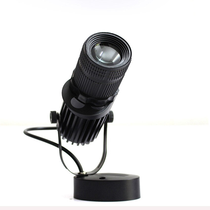 Adjustable LED Spotlight with Rotatable Head and Dimmable Brightness