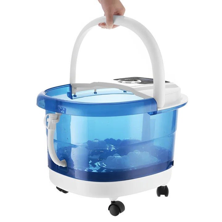 500W Heated Foot Spa Bath Massager with Rollers and Bubbles - Marova Shop