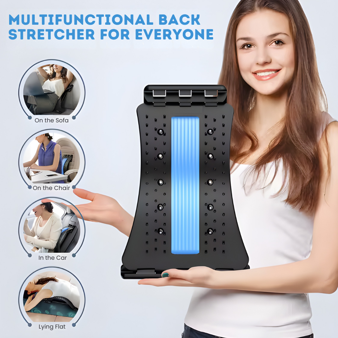 Lumbar Support Back Stretching Board for Yoga, Posture Support and Back Stretching