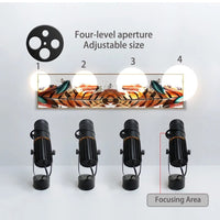 Adjustable LED Spotlight with Rotatable Head and Dimmable Brightness
