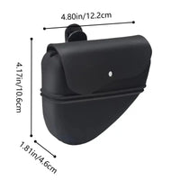Dog Treat Pouch with Adjustable Waist Clip and Waterproof Silicone Build