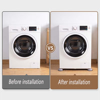 Washing Machine Anti-Vibration Feet with Noise Dampening and Multi-Appliance Compatibility