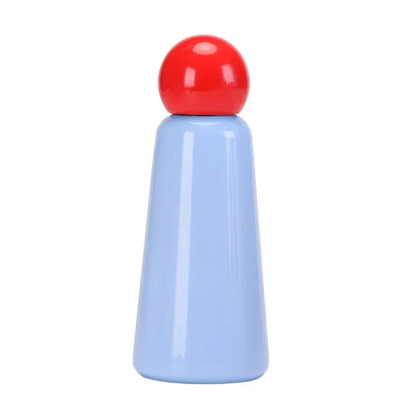 Insulated Thermos Bottle with Vacuum Double Wall and Silicone Sealed Cap, 500ml