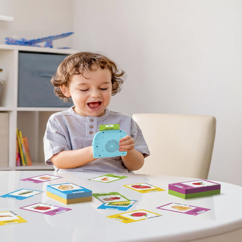 Audio Flash Card Reader with 224 Words and Repeat Function