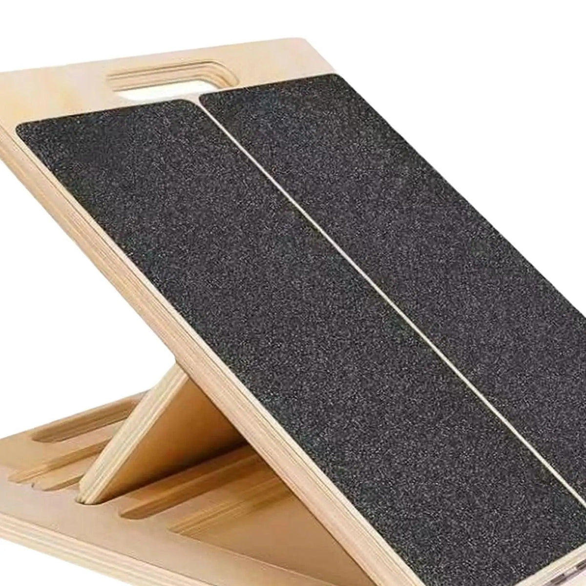 Calf Stretcher Board with Adjustable Incline and Non Slip Surface, Foldable