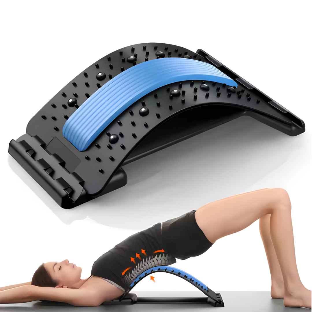 Lumbar Support Back Stretching Board for Yoga, Posture Support and Back Stretching