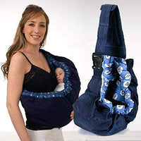 Newborn Sling Carrier with Padded Shoulder Strap and Nursing Access, Machine Washable