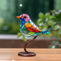 Light Reflecting Bird Window Ornament with Suction Attachment