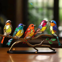 Light Reflecting Bird Window Ornament with Suction Attachment