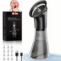 Electric Ear Cleaner with Three Speed Water Pressure and Rechargeable Battery