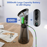 Electric Ear Cleaner with Three Speed Water Pressure and Rechargeable Battery