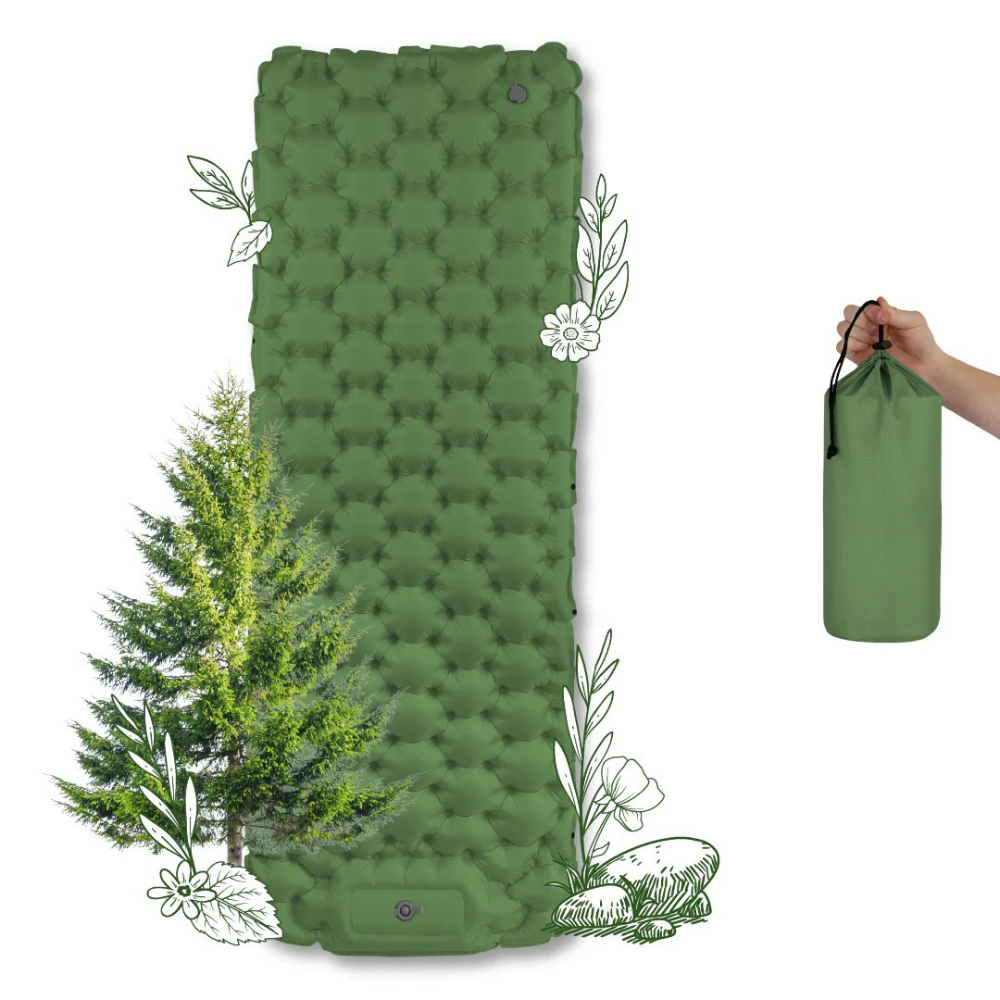 Obsetic Ultralight Sleeping Pad with Integrated Air Pump