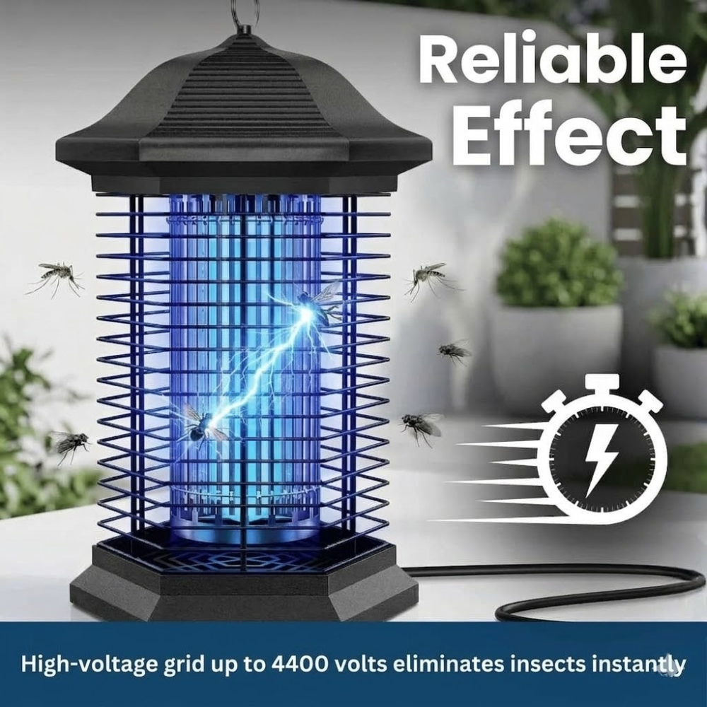Obsetic Pro Mosquito Zapper - Chemical-Free Indoor and Outdoor Bug Killer