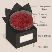 RoseLure Preserved Roses Arrangement