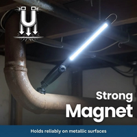 Magnetic Inspection Lamp for Mechanics - Rechargeable LED Work Light with Stepless Dimming