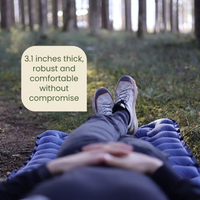 Obsetic Ultralight Sleeping Pad with Integrated Air Pump