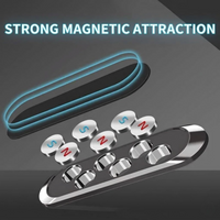 Magnetic Phone Holder, No-Mount Nano Adhesive