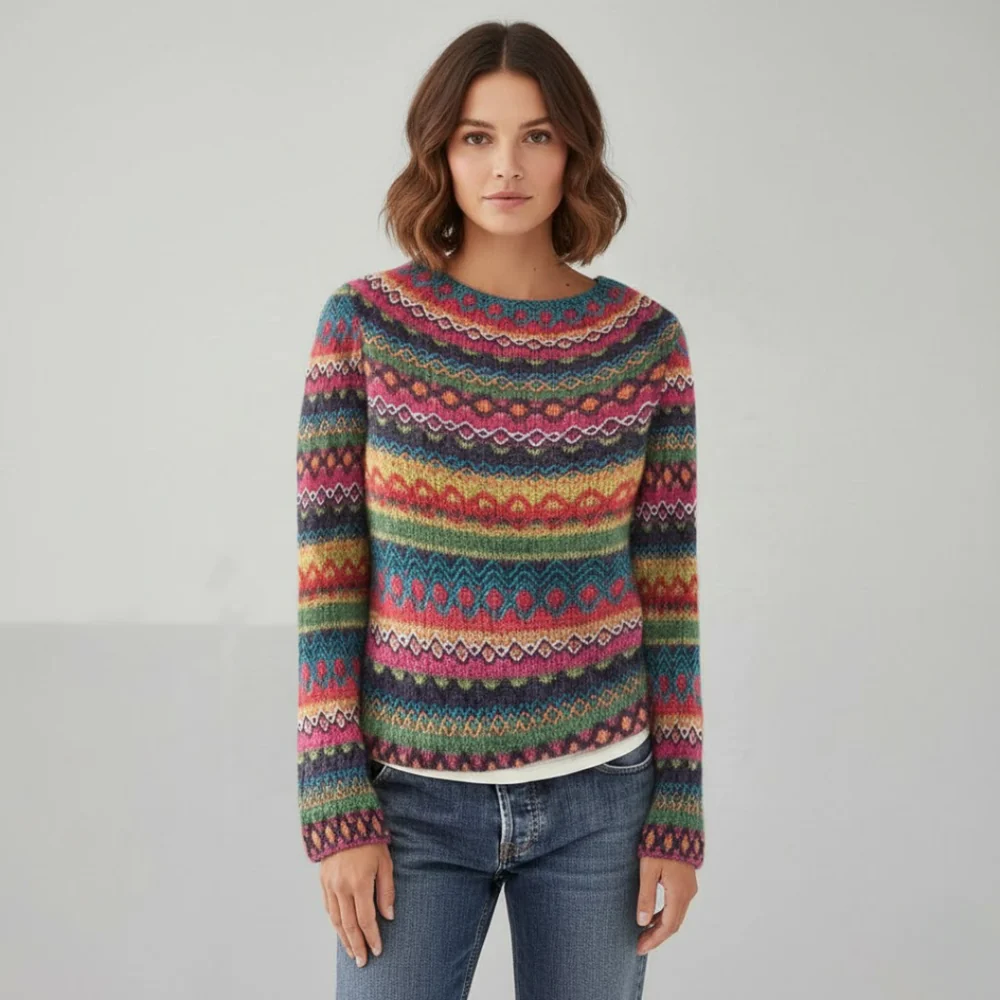 Alma Everyday Soft and Stylish Knit Sweater for Women