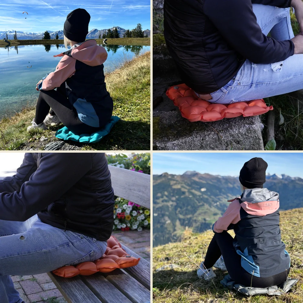 Obsetic Travel Seat Cushion Ultra-Light and Compact