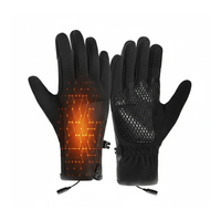 Rechargeable Heated Gloves with 3 Heat Levels, Touchscreen Winter Gloves for Men and Women