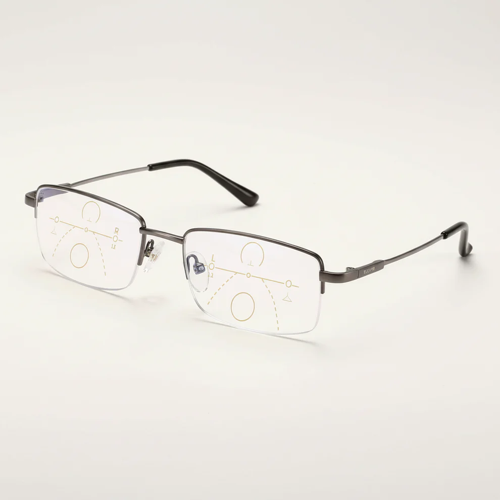 Intelligent Progressive Glasses, ARNO Lens Technology, Photochromic, Blue Light Filter and UV400
