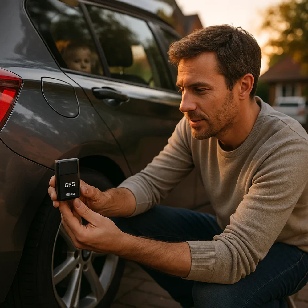 Obsetic Tracktor Mini GPS Tracker with Sound, Magnet, and Live Tracking