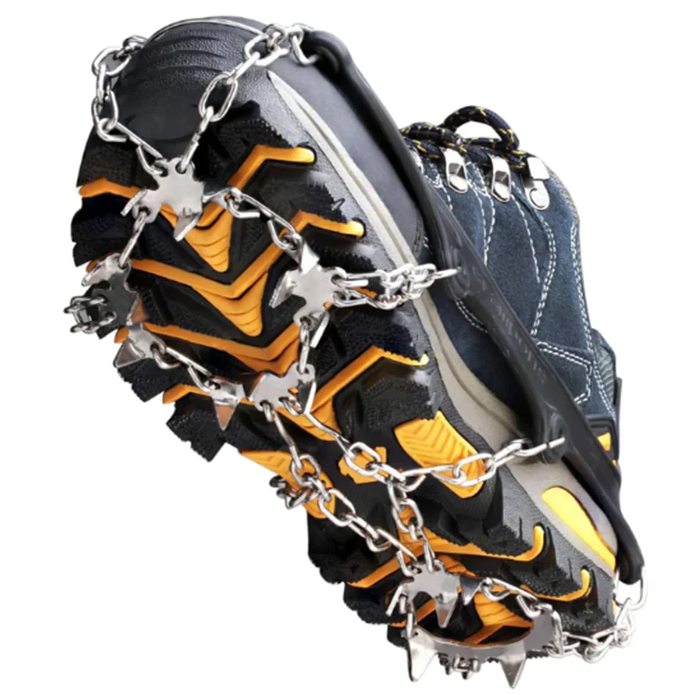 Obsetic Universal Shoe Spikes Pro, Safe Walking on Snow and Ice