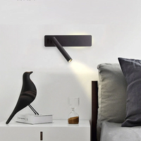 LED Reading Wall Light, Rotatable Bed Lamp