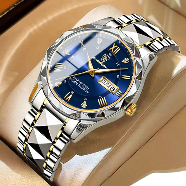 Obsetic Luxury Waterproof Wristwatch with Luminous Display for Men