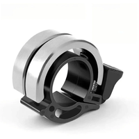 Obsetic MiniBell Compact Bike Bell, Invisible Aluminum Design