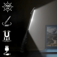 Magnetic Inspection Lamp for Mechanics - Rechargeable LED Work Light with Stepless Dimming