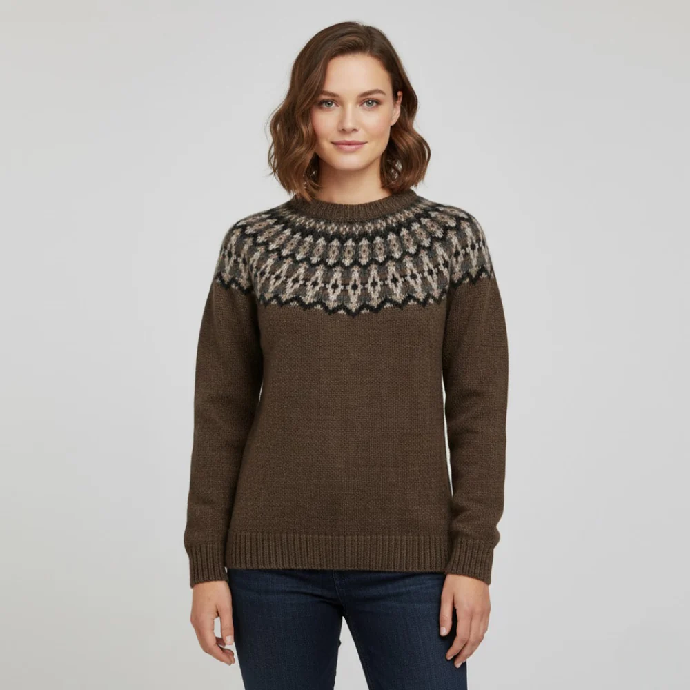 Alma Everyday Soft and Stylish Knit Sweater for Women