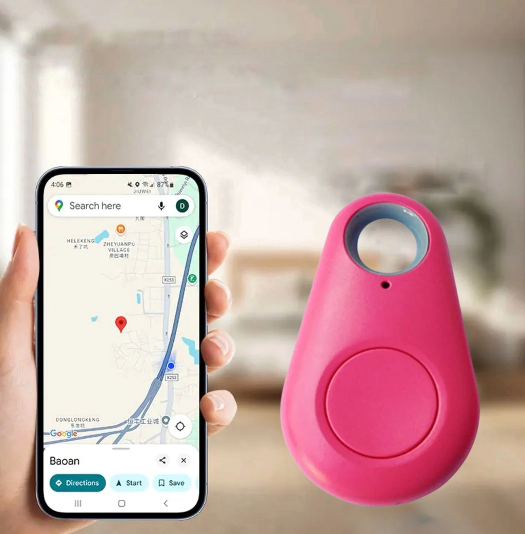 KidLocate Mini GPS Tracker for Kids with Real-Time Location and SOS Alert
